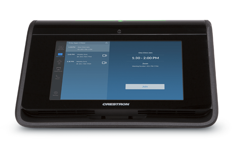 Crestron Mercury Tabletop Device Zoom Rooms